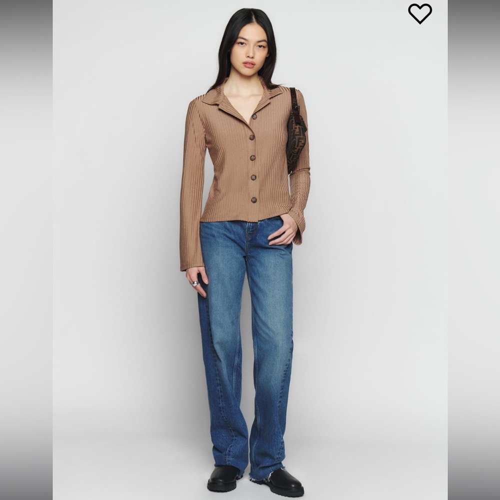 Reformation Esmeray Knit Top NWT